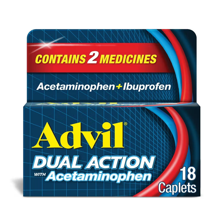 Advil Dual Acción 250g 18 Caplets
