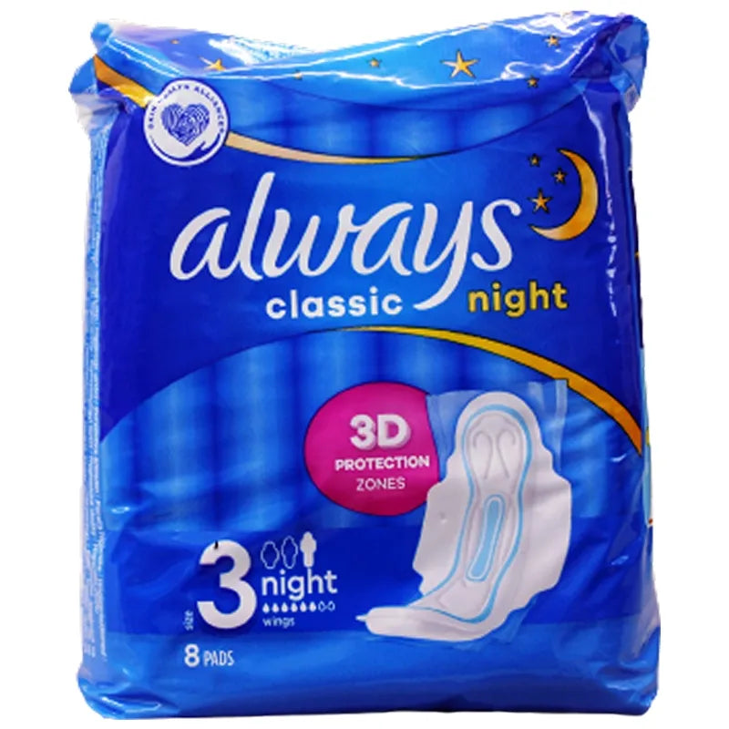 Always Classic 3 Night 8ct