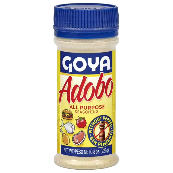 ADOBO WITHOUT PEPPER 8 OZ