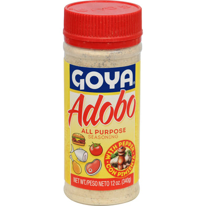 ADOBO WITH PEPPER 12 OZ