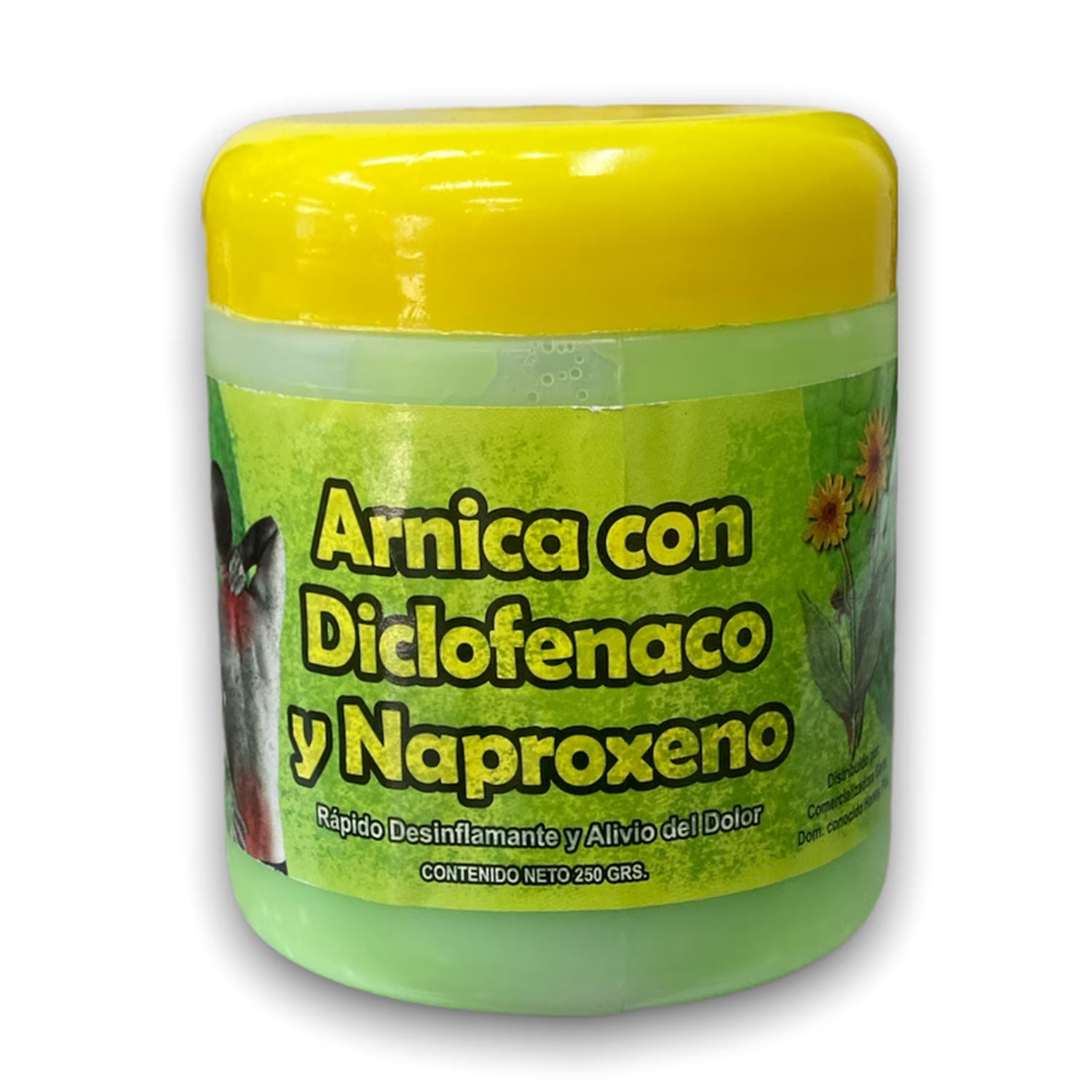 ARNICA CON DICLOFENACO Y NAPROXENO 250 GR
