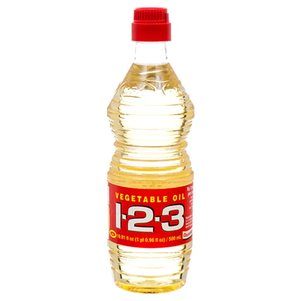 Aceite 1-2-3 Vegetable Oil 500 ML