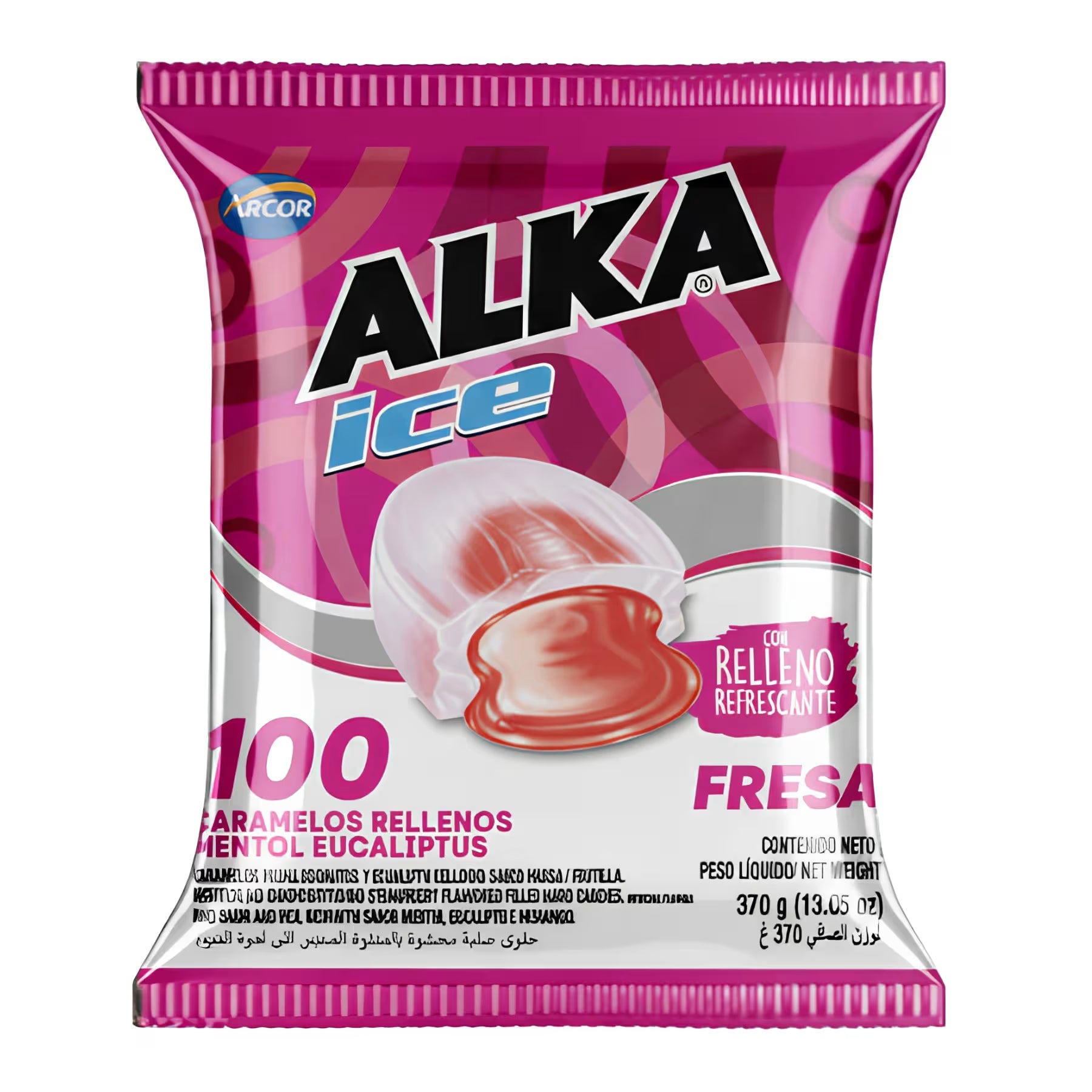 Alka Ice Fresa paquete de 13oz
