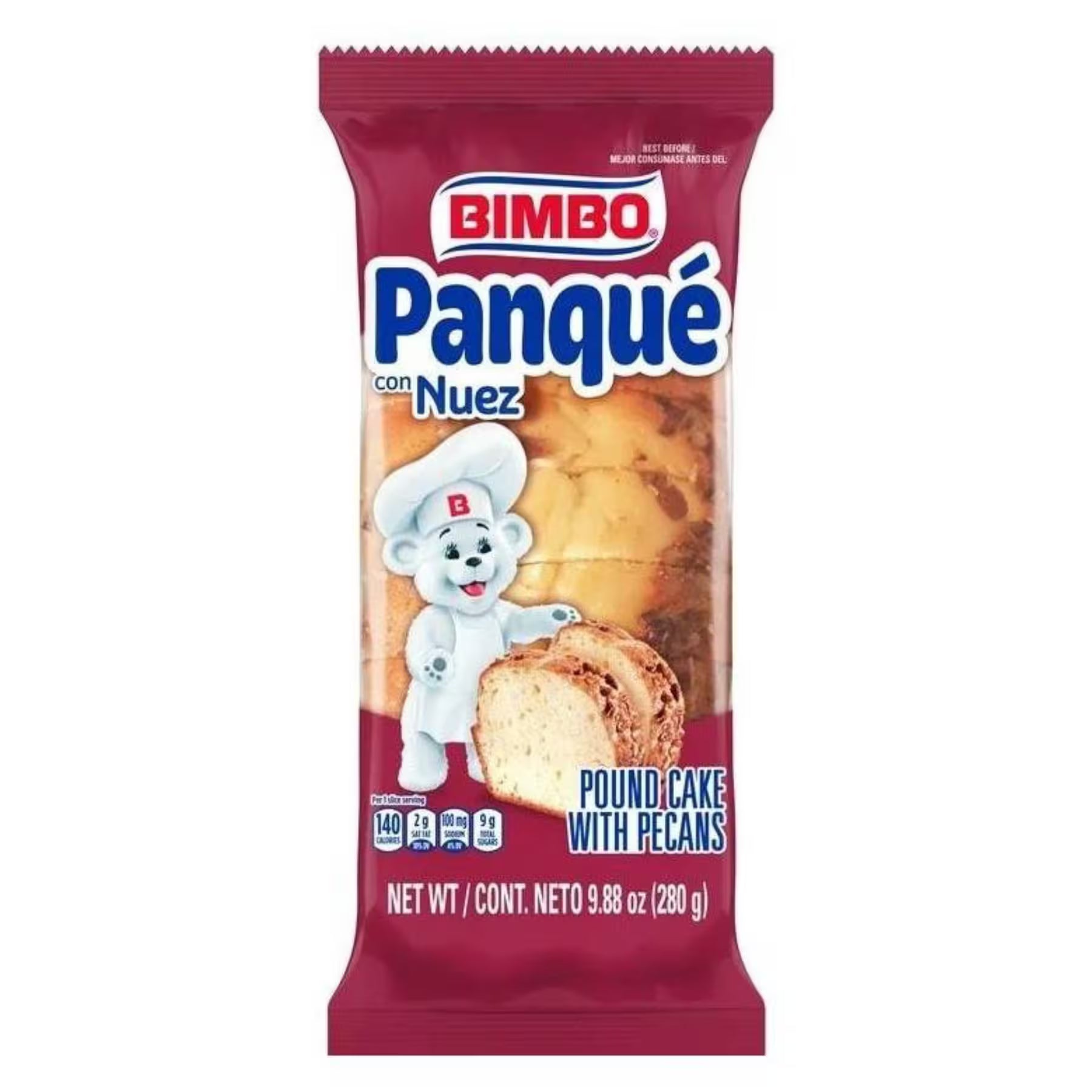 BIMBO PANQUE C/NUEZ 9.88 OZ