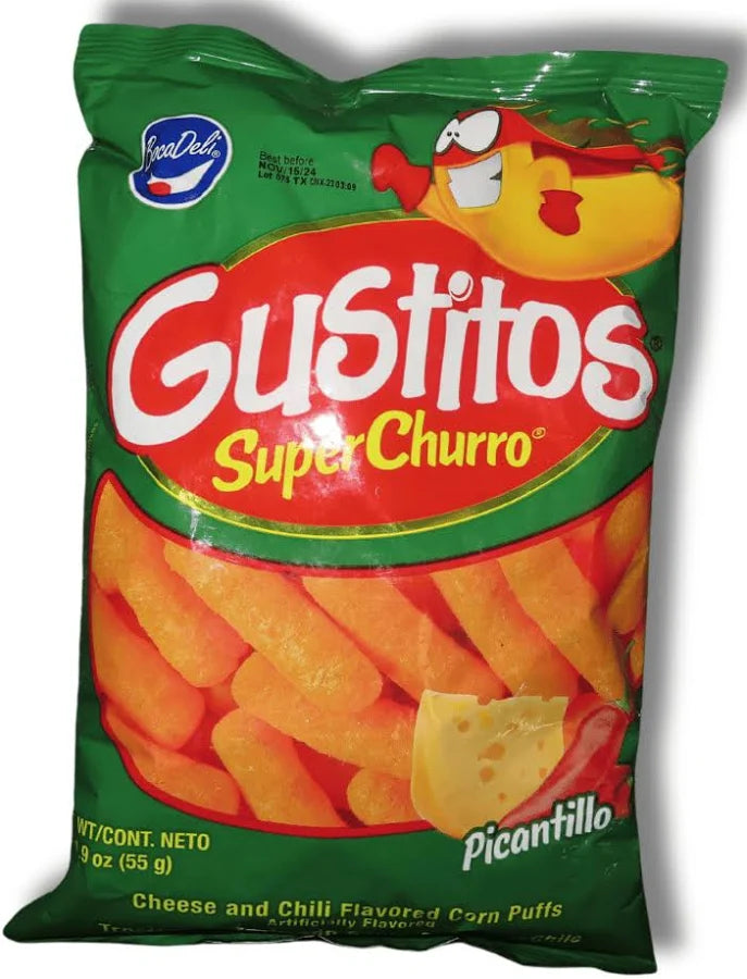 BOCADELI GUSTITOS SUPER CHURRO PICANTILLO 246 oz