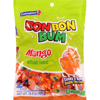 BON BON BUM MANGO 24Unid 456grs
