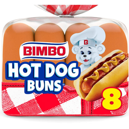 Bimbo Hot Dog Buns