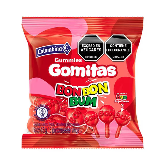 Bonbonbum Gomitas Fresa 3 Oz - 85 Gr Pack 24
