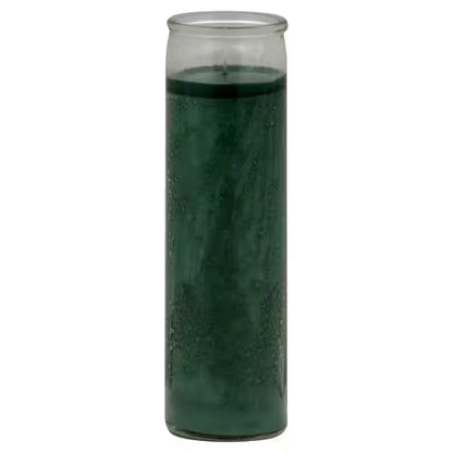 Brilux Green Candle 8"