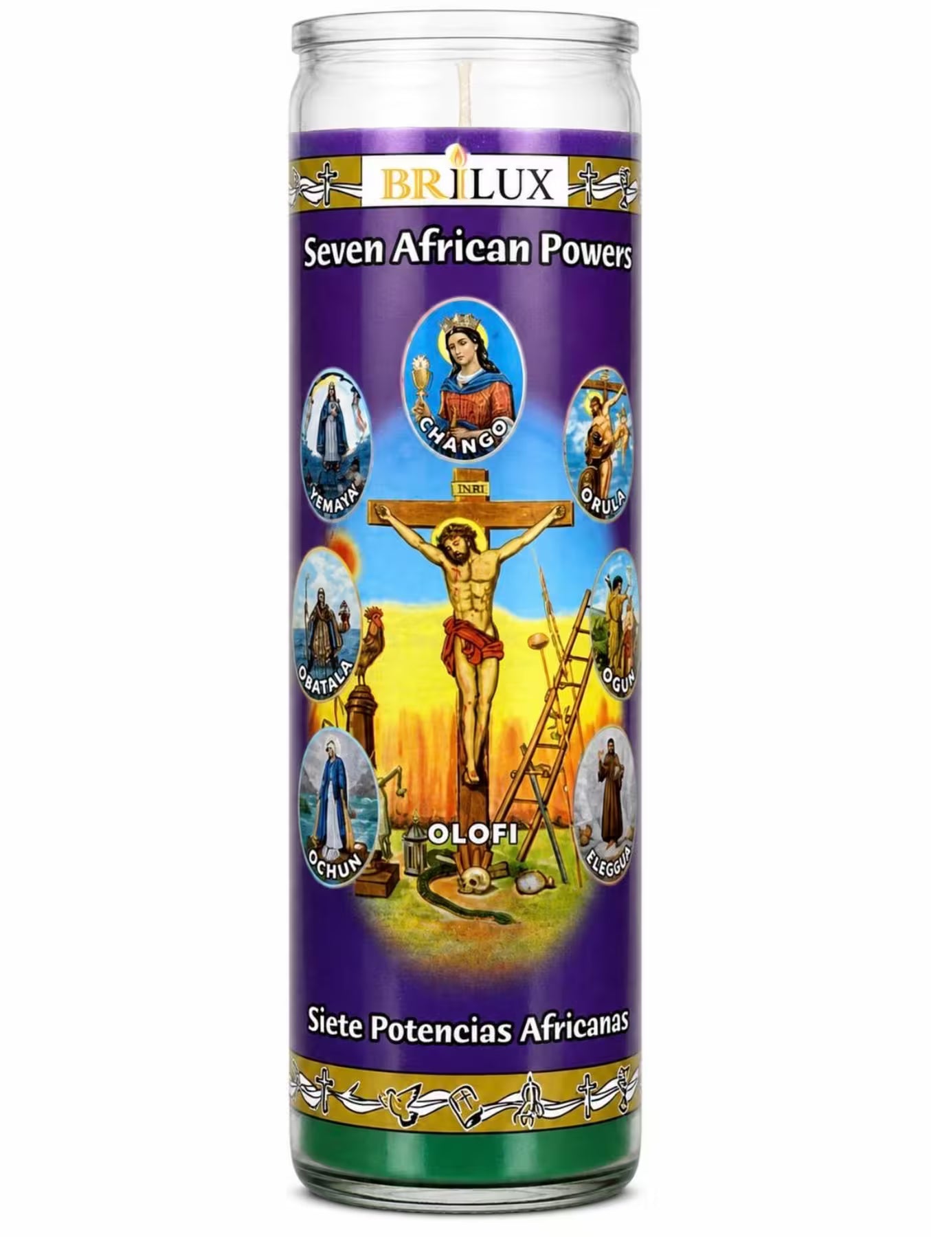 Brilux Las Siete Potencia Africana 8"