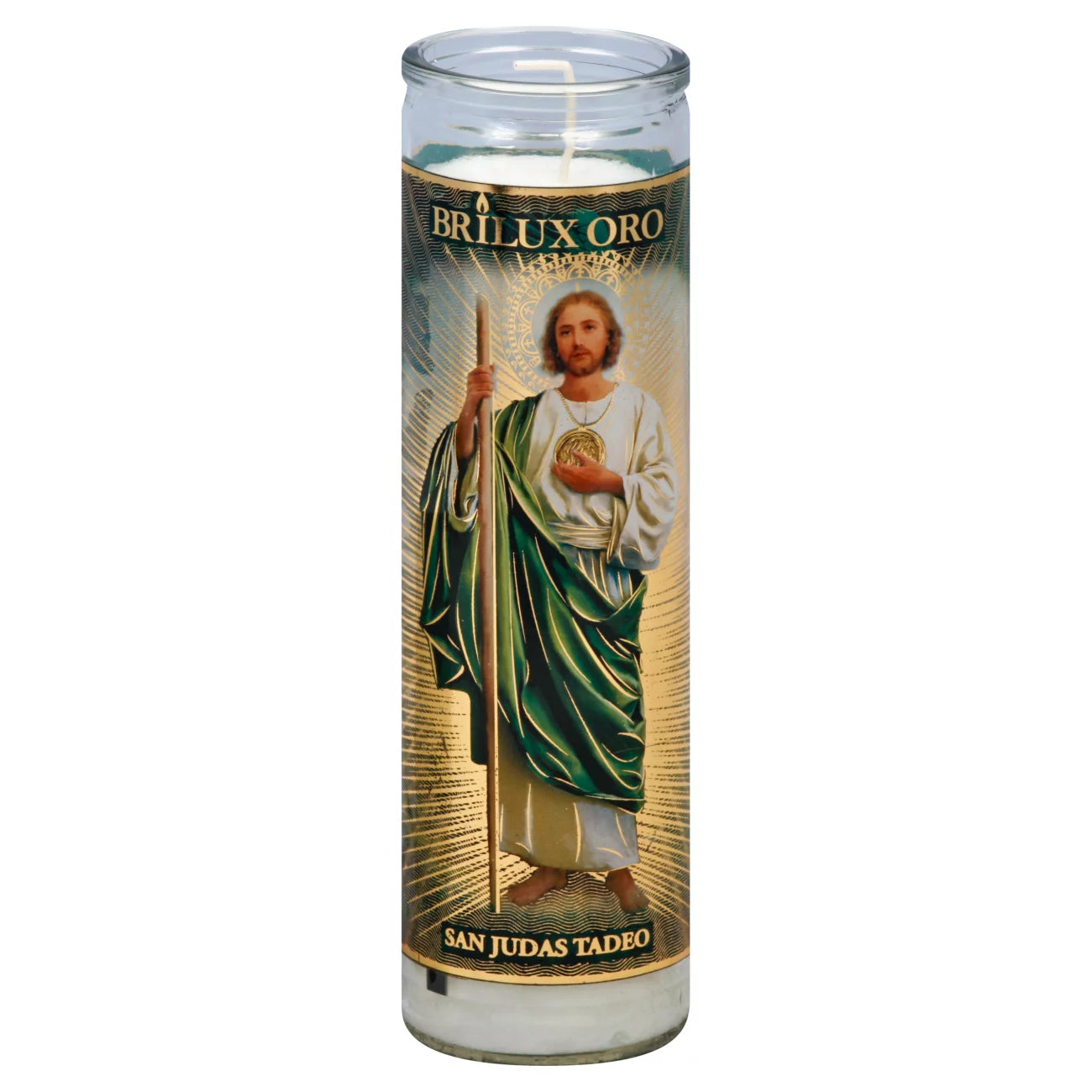 Brilux San Judas Tadeo Candle 8"