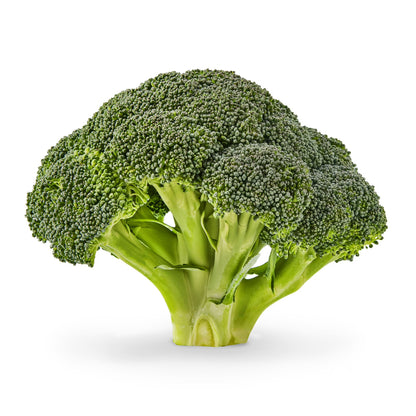 Fresh Whole Green Broccoli Crowns, LB