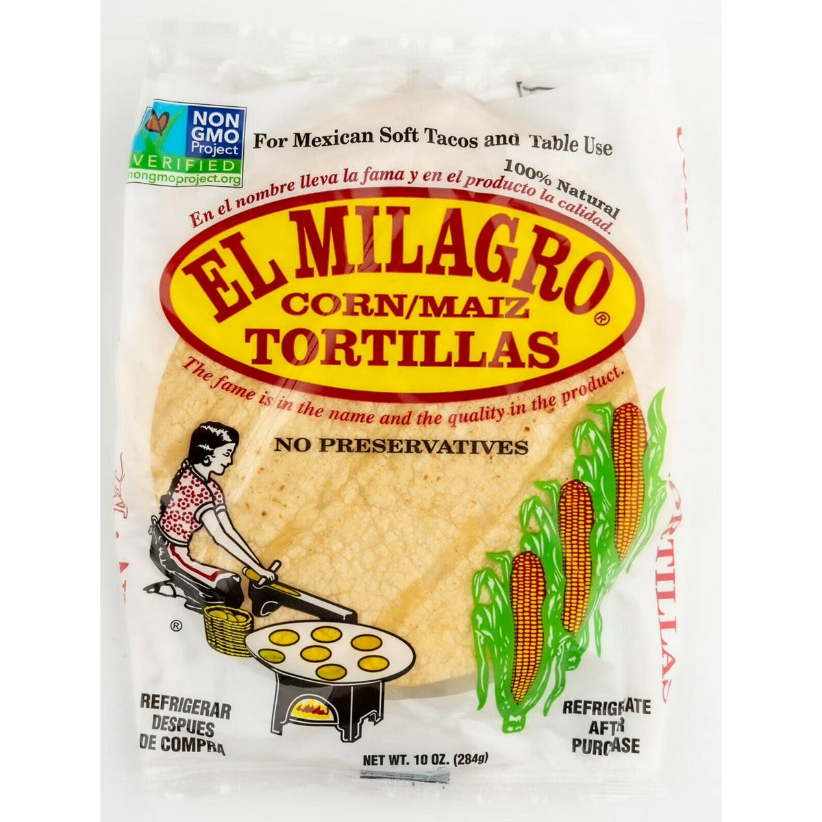 EL MILAGRO TORTILLAS 36 COUNT