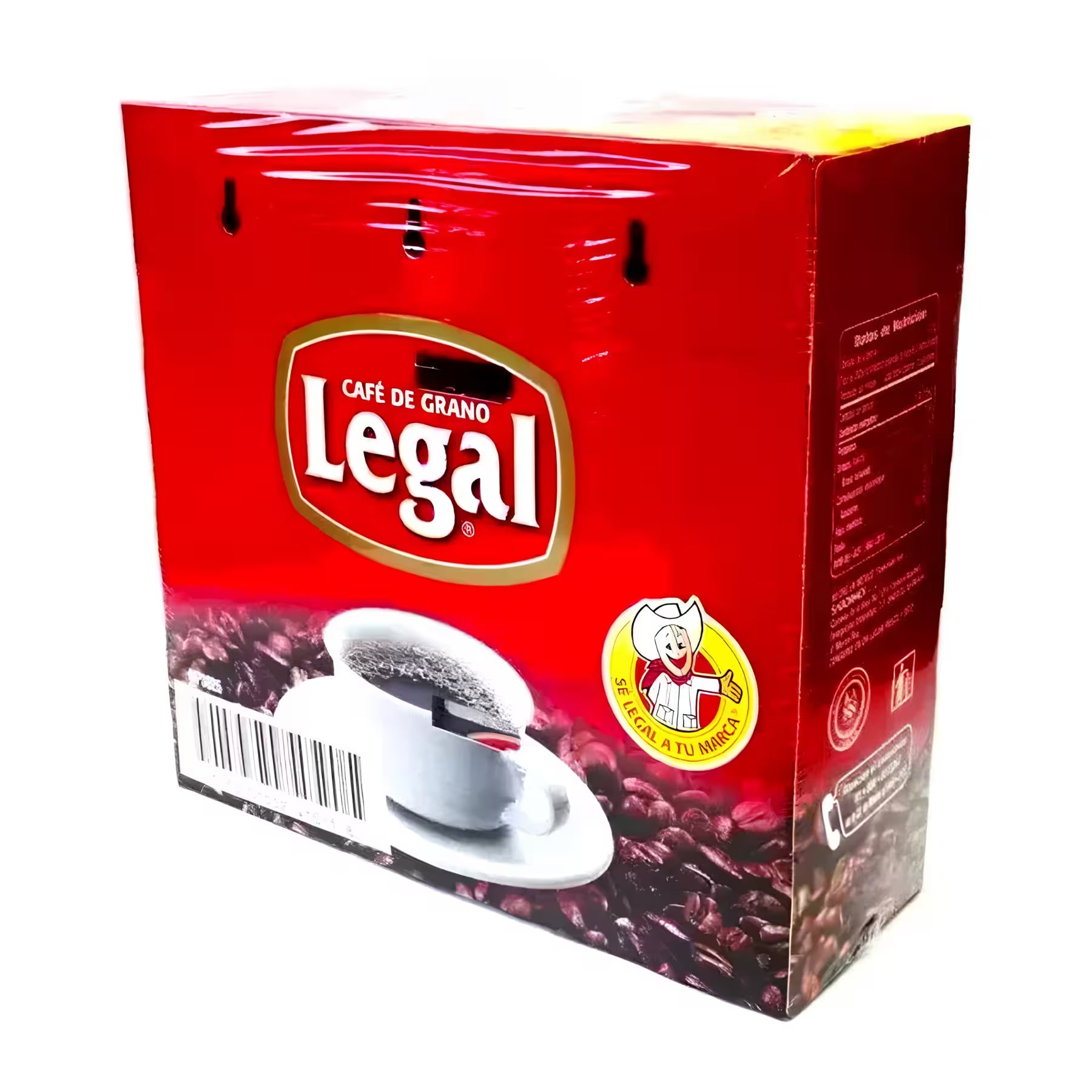 cafe de grano legal x Caja