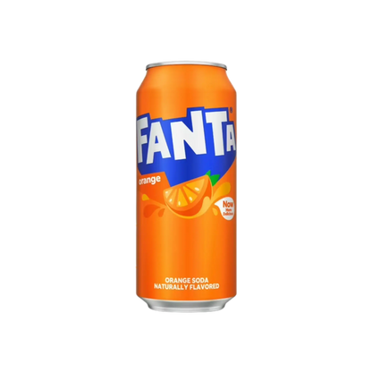 Fanta Orange Soda, 16 fl oz Can